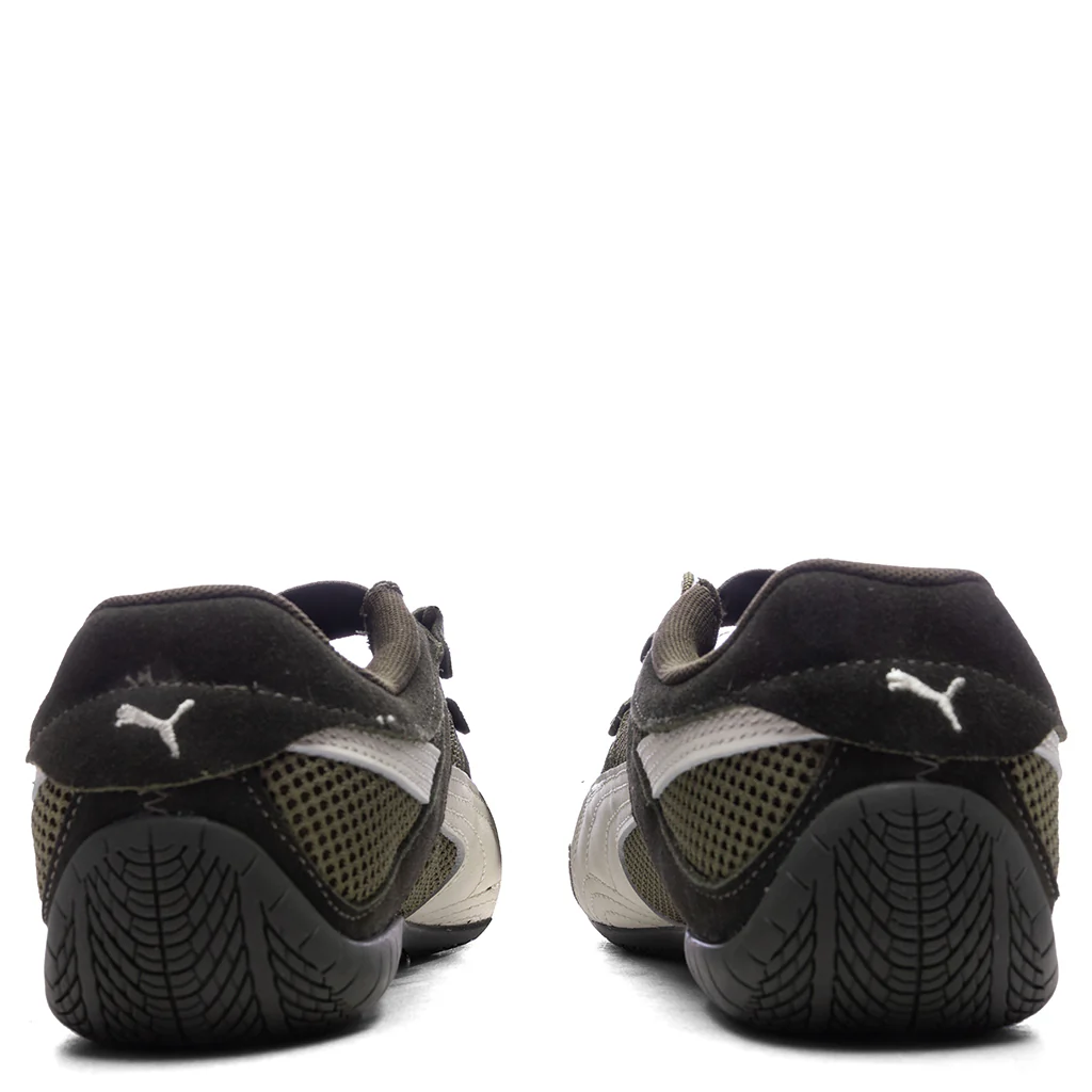 Women's Speedcat Go - Dark Olive/Warm White - Image 4
