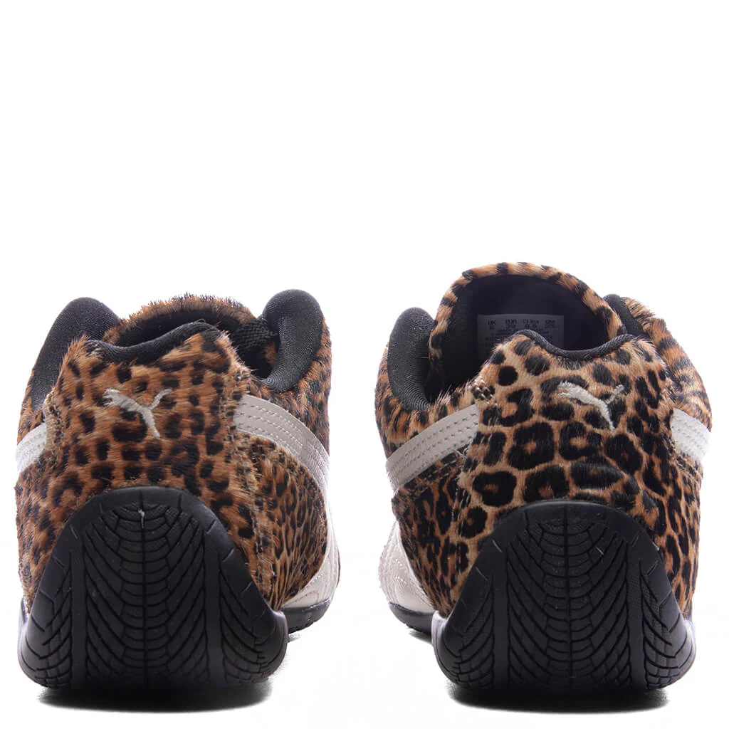 Women's Speedcat Leopard - Black/Warm White - Image 4