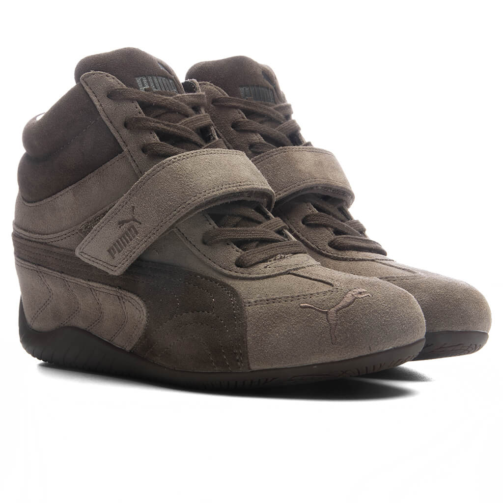 Women's Speedcat Wedge - Totally Taupe/Chocolate - Image 2