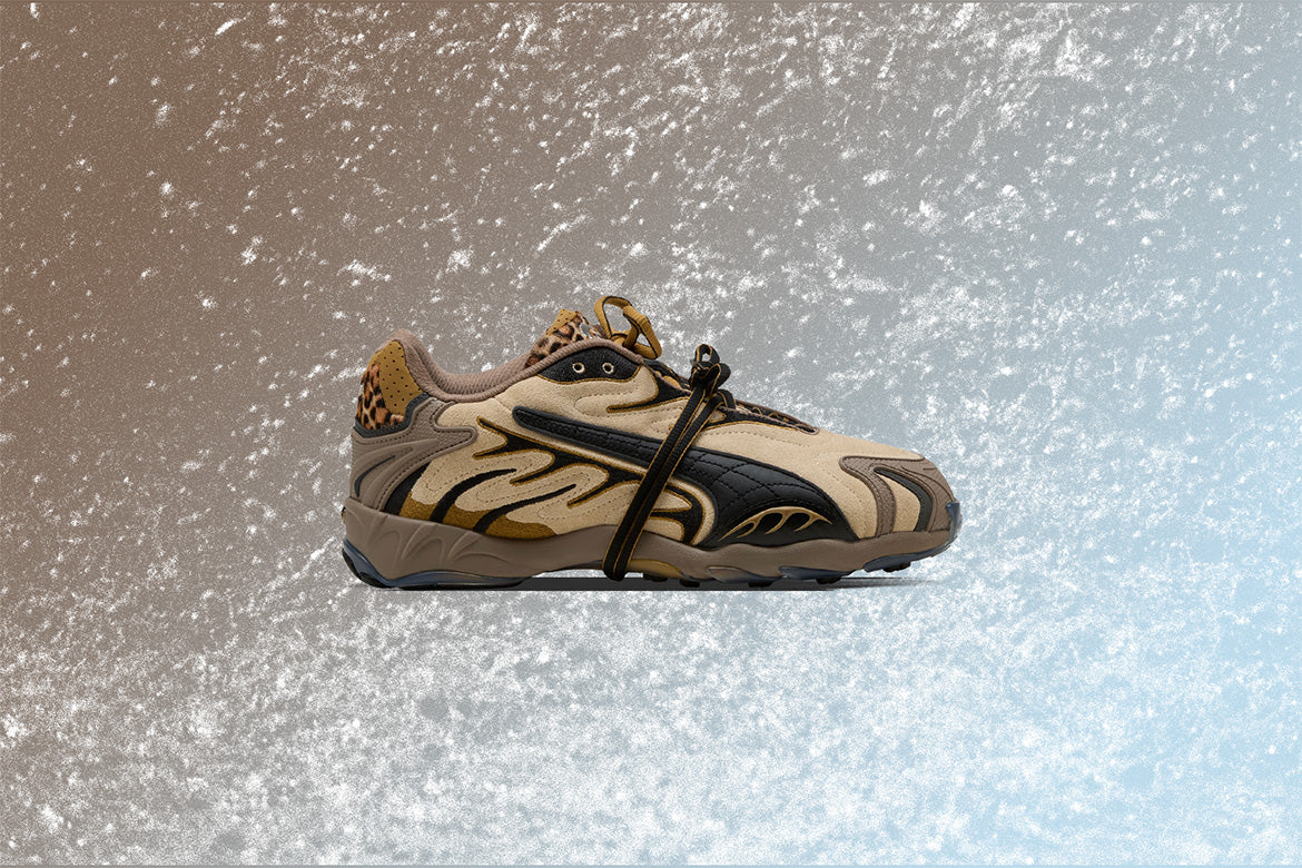 Puma x A$AP Rocky Inhale Leopard - Toasted Almond/Black - Image 2