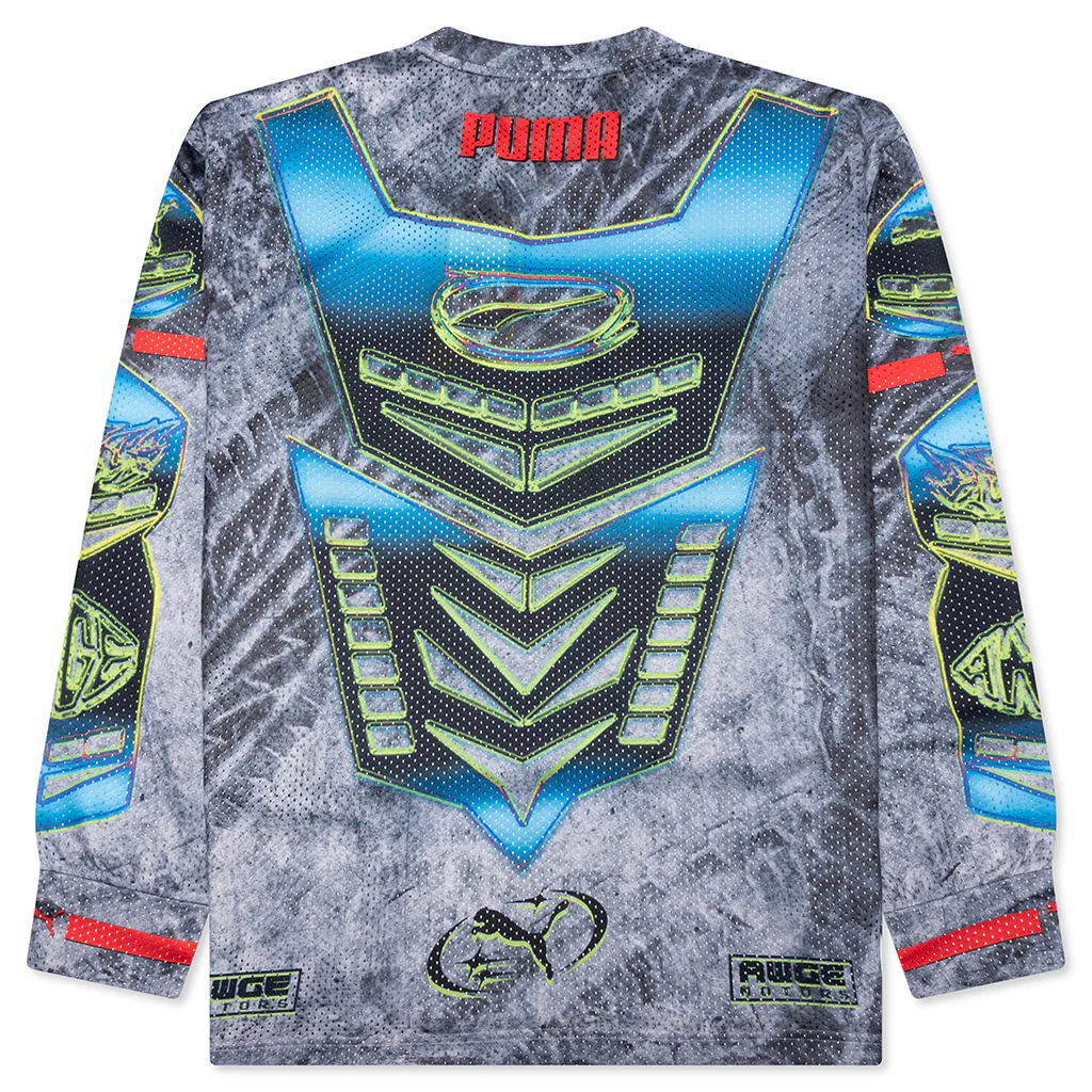 Puma x A$AP Rocky Moto Armor L/S Tee - White - Image 2