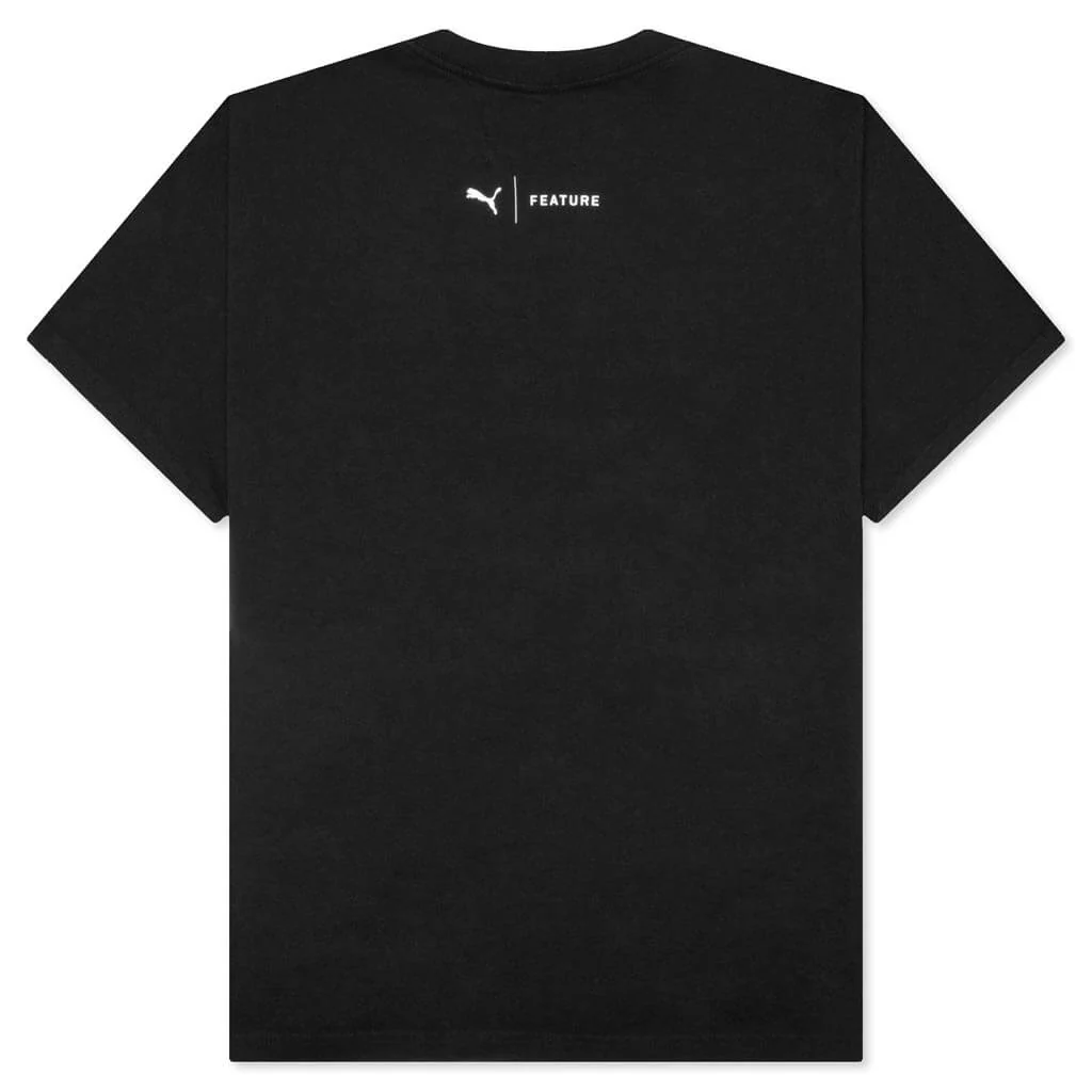 Puma x Feature Racing Tee - Pigment Black - Image 2