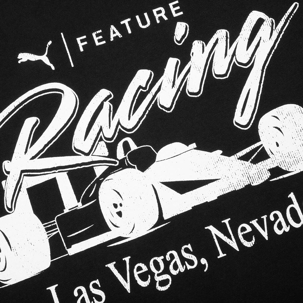 Puma x Feature Racing Tee - Pigment Black - Image 4