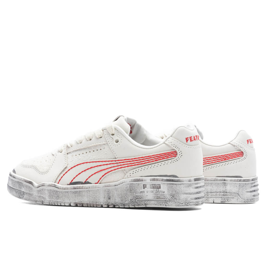 Puma x Feature Slipstream Lo - Vapor Gray/Pop Red - Image 3