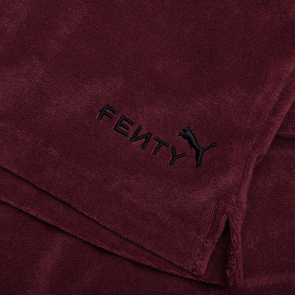 Puma x Fenty Towel Terry Track Short - Red - Image 5
