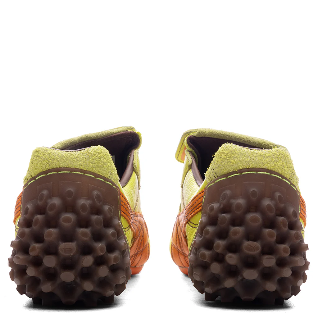 Puma x Fenty Women's Avanti LS Stitched - Lime Sheen/Pumpkin Pie - Image 4