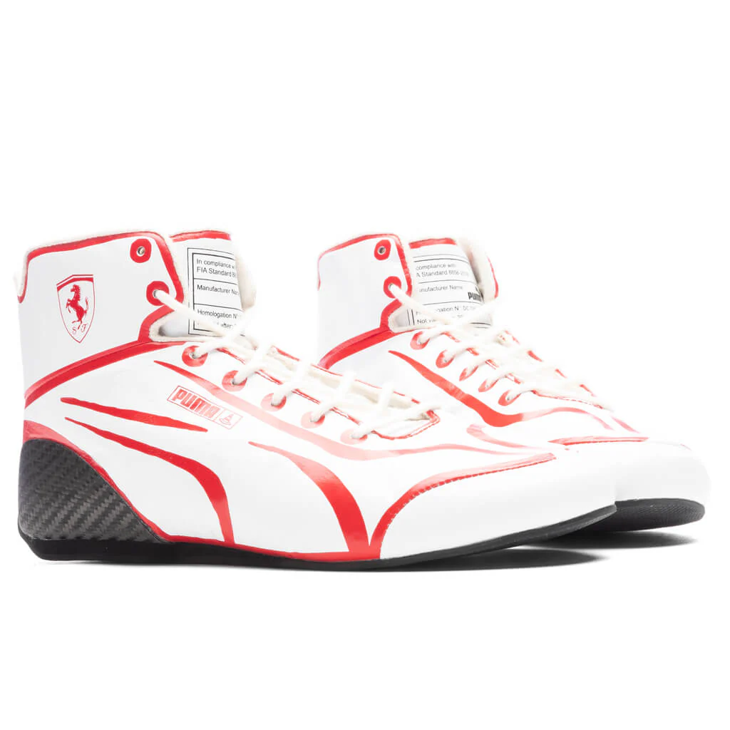 Scuderia Ferrari Speedcat Pro x Joshua Vides Driving Shoes - White - Image 2