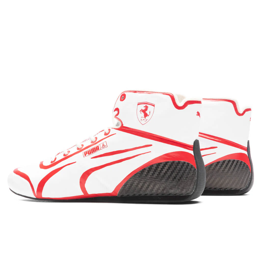 Scuderia Ferrari Speedcat Pro x Joshua Vides Driving Shoes - White - Image 3