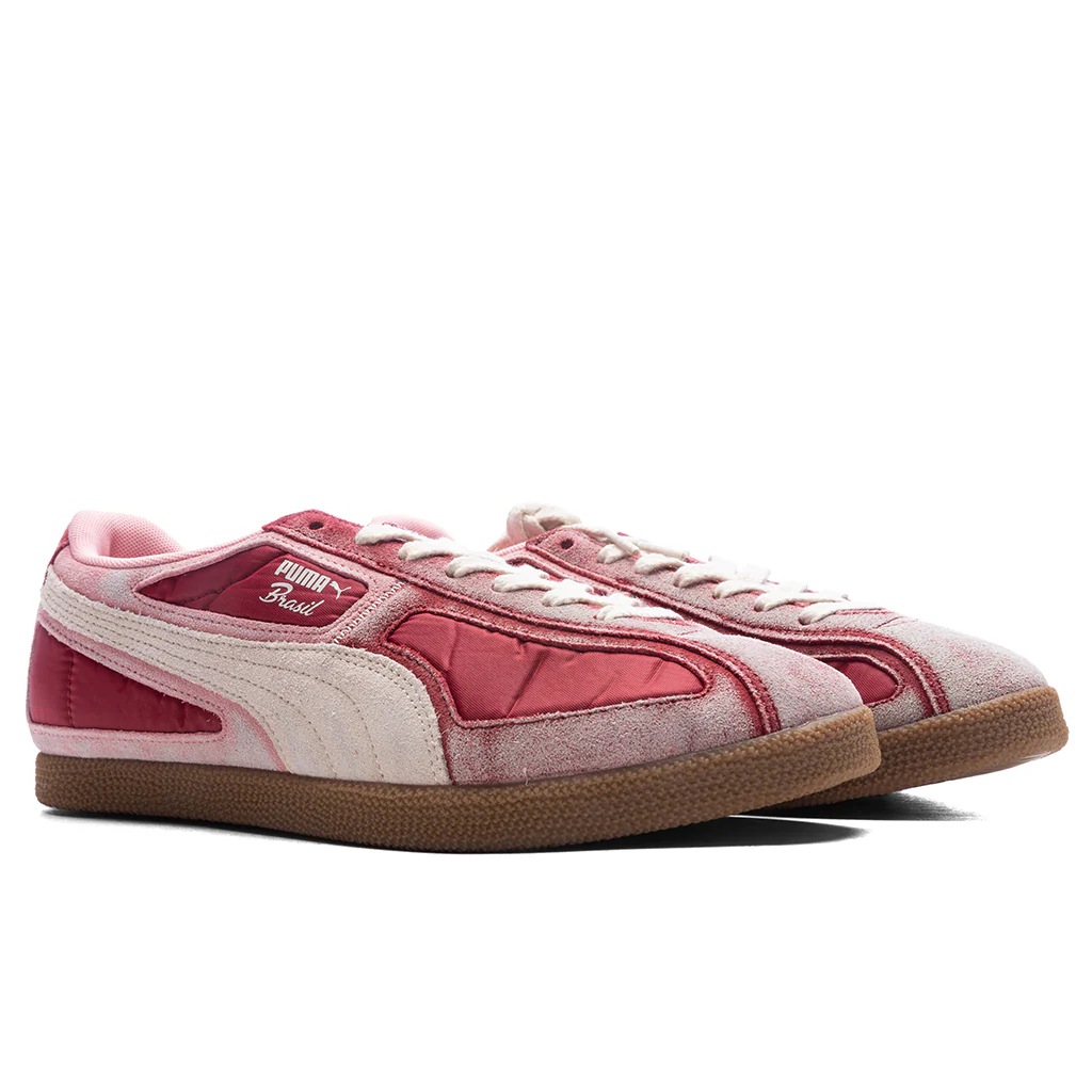 Puma x KidSuper Brasil Panels - Dark Crimson/Alpine Snow - Image 2