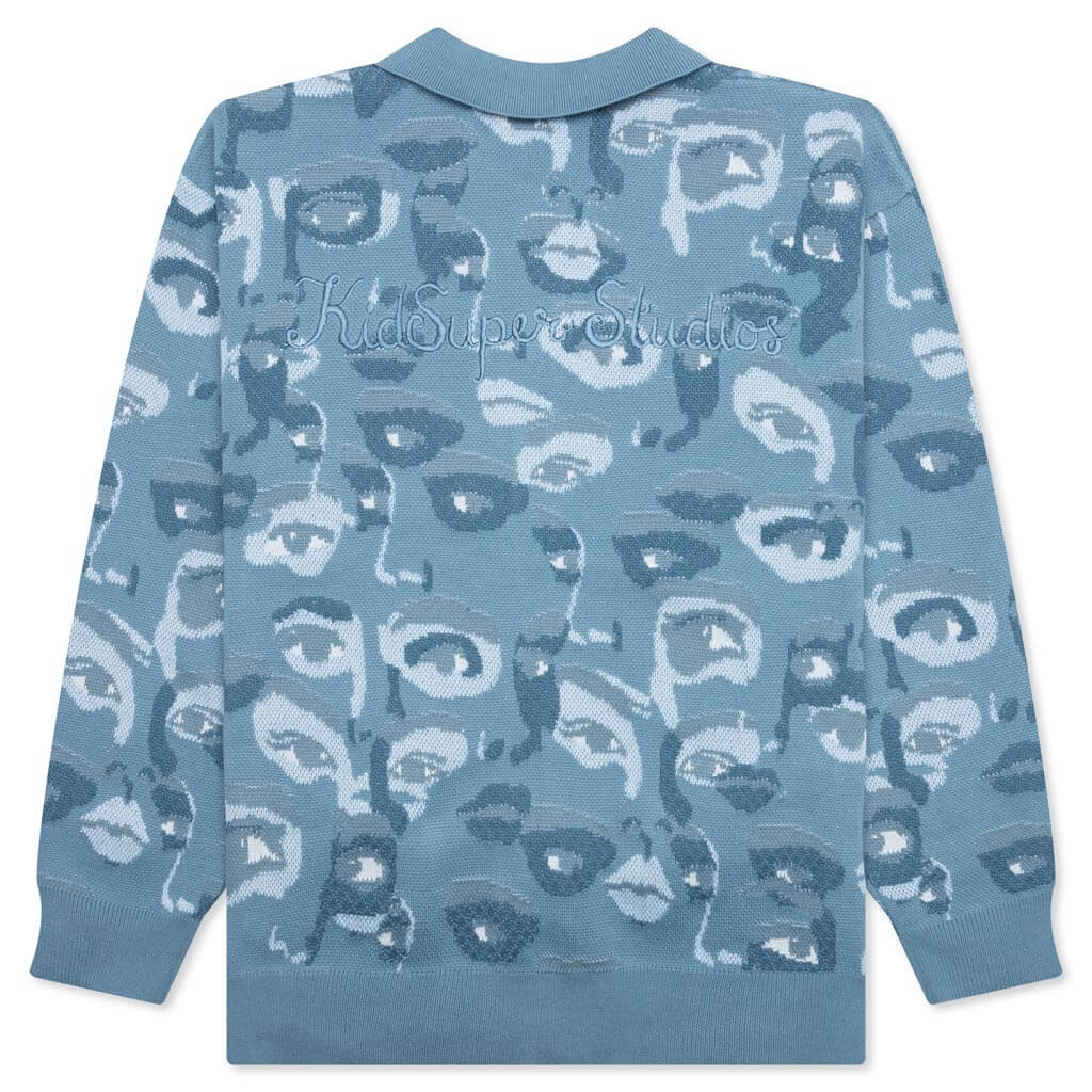 Puma x Kidsuper Cardigan - Zen Blue - Image 2