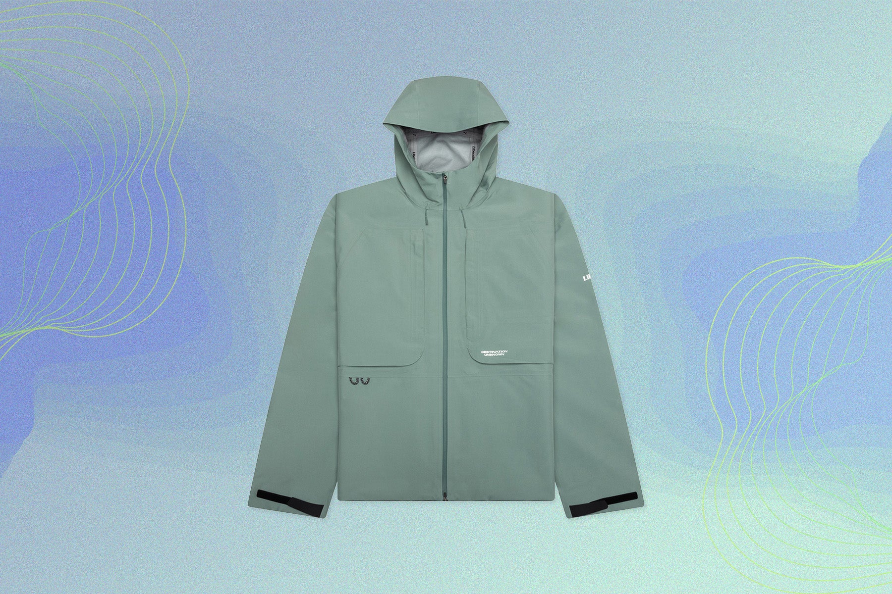Puma x Liberaiders Light Jacket - Green Moon - Image 6
