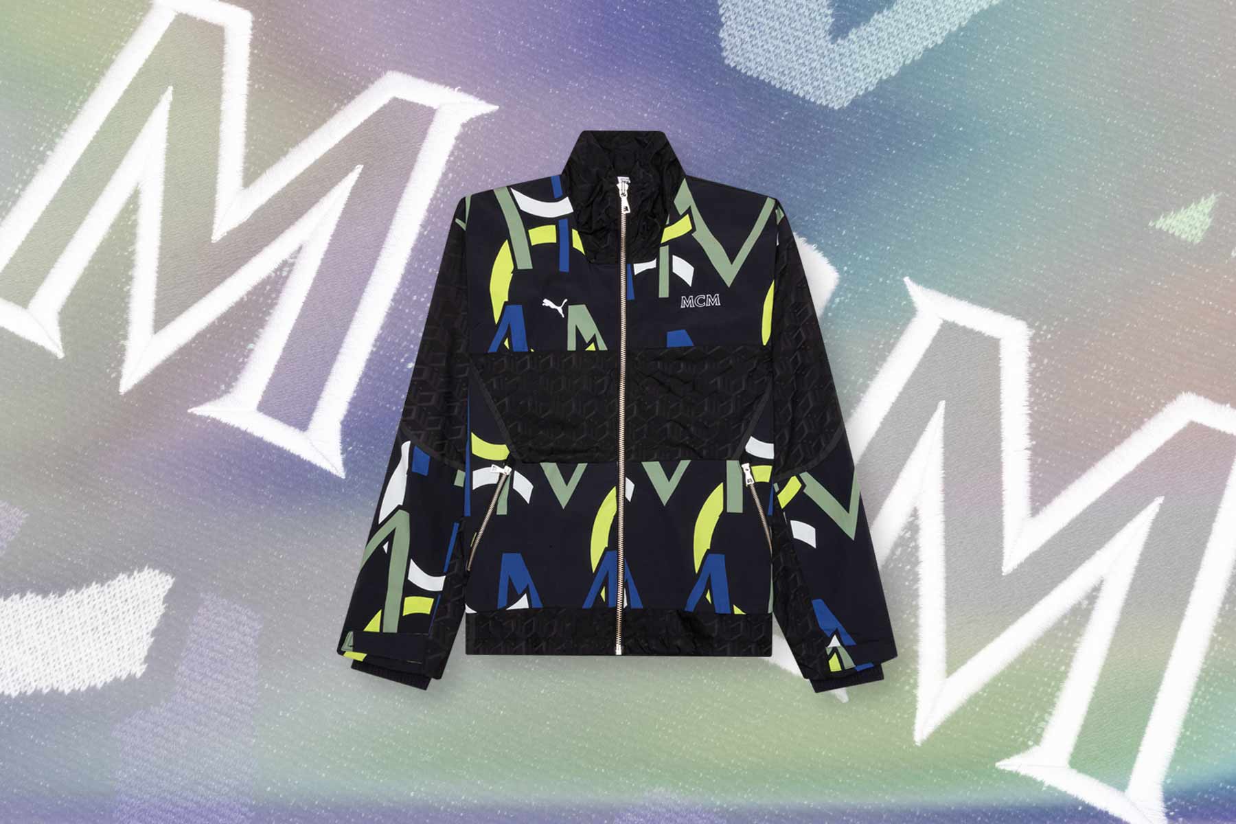 Puma x MCM Track Top - Black - Image 7