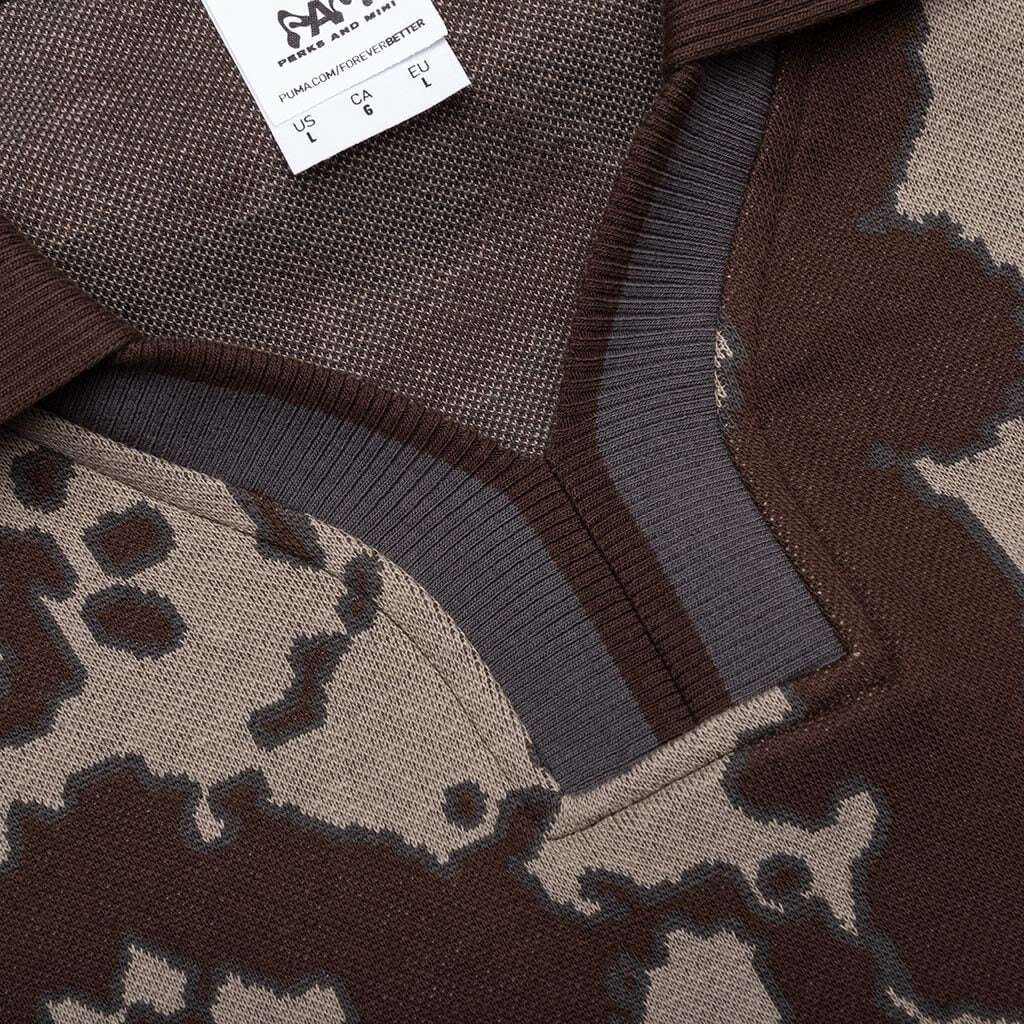 Puma x P.A.M. Rugby Shirt - Dark Chocolate - Image 3