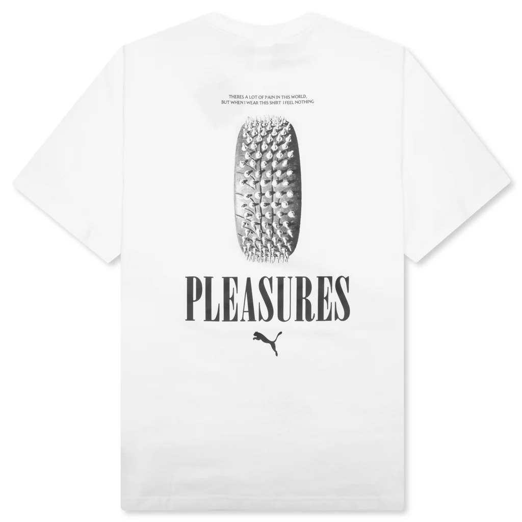 Puma x Pleasures Graphic Tee - White - Image 2