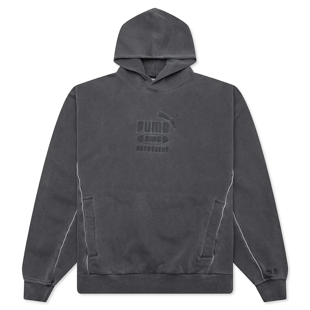 Puma x Represent Graphic Hoodie - Flat Dark Gray