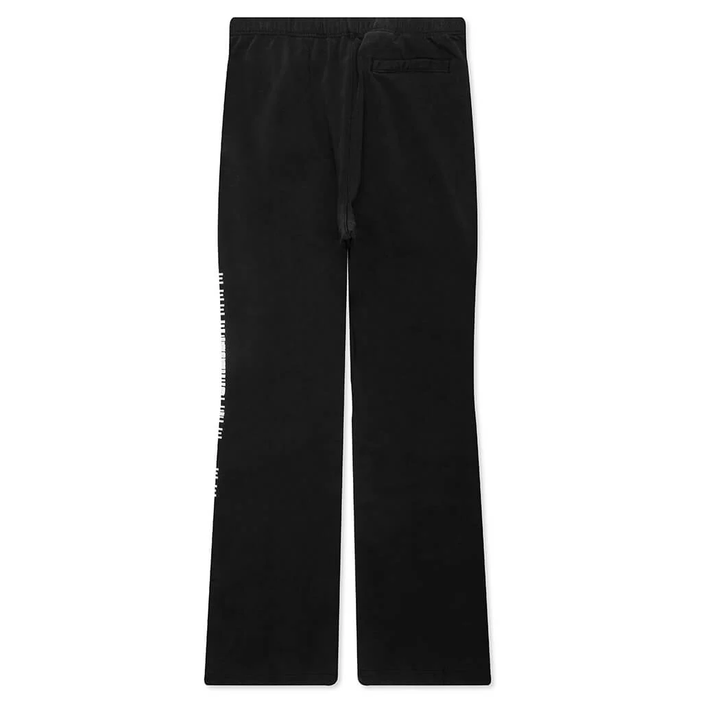 MWT Fleece Flared Pant - Black - Image 2