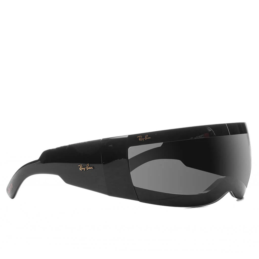 Ray-Ban x A$AP Rocky Ultra Wrap 002 - Black/Dark Grey - Image 2