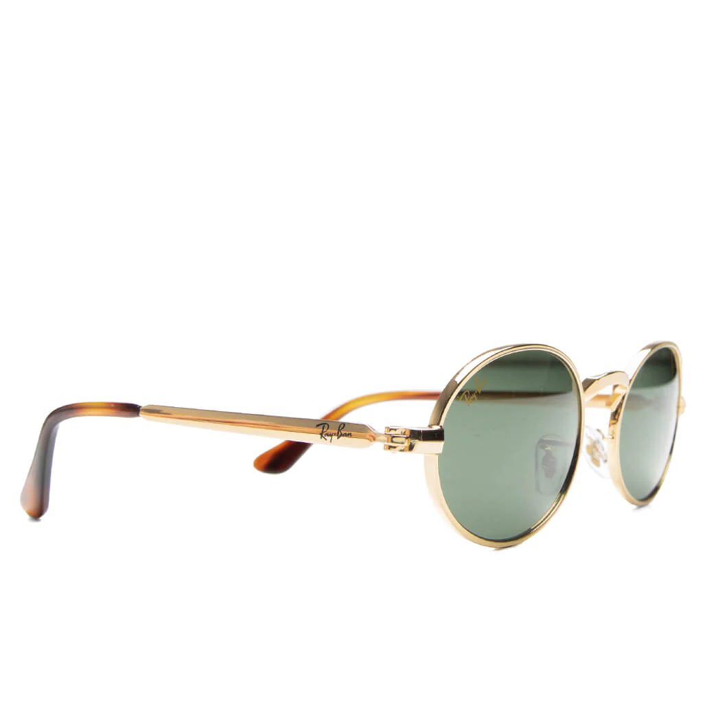 Ray-Ban x A$AP Rocky Bold Metals Oval - Arista/Green - Image 2