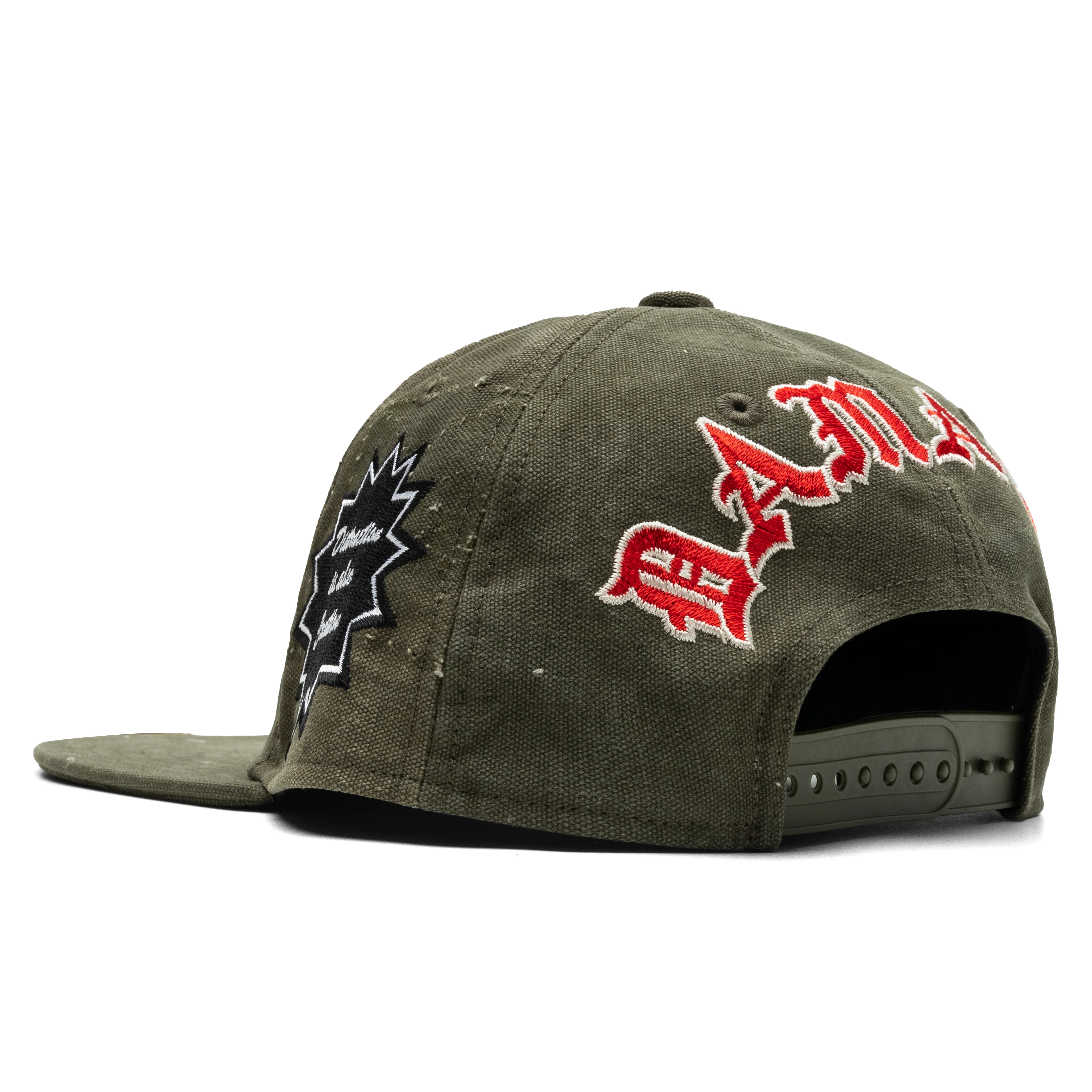 Damage Snapback - Khaki - Image 4