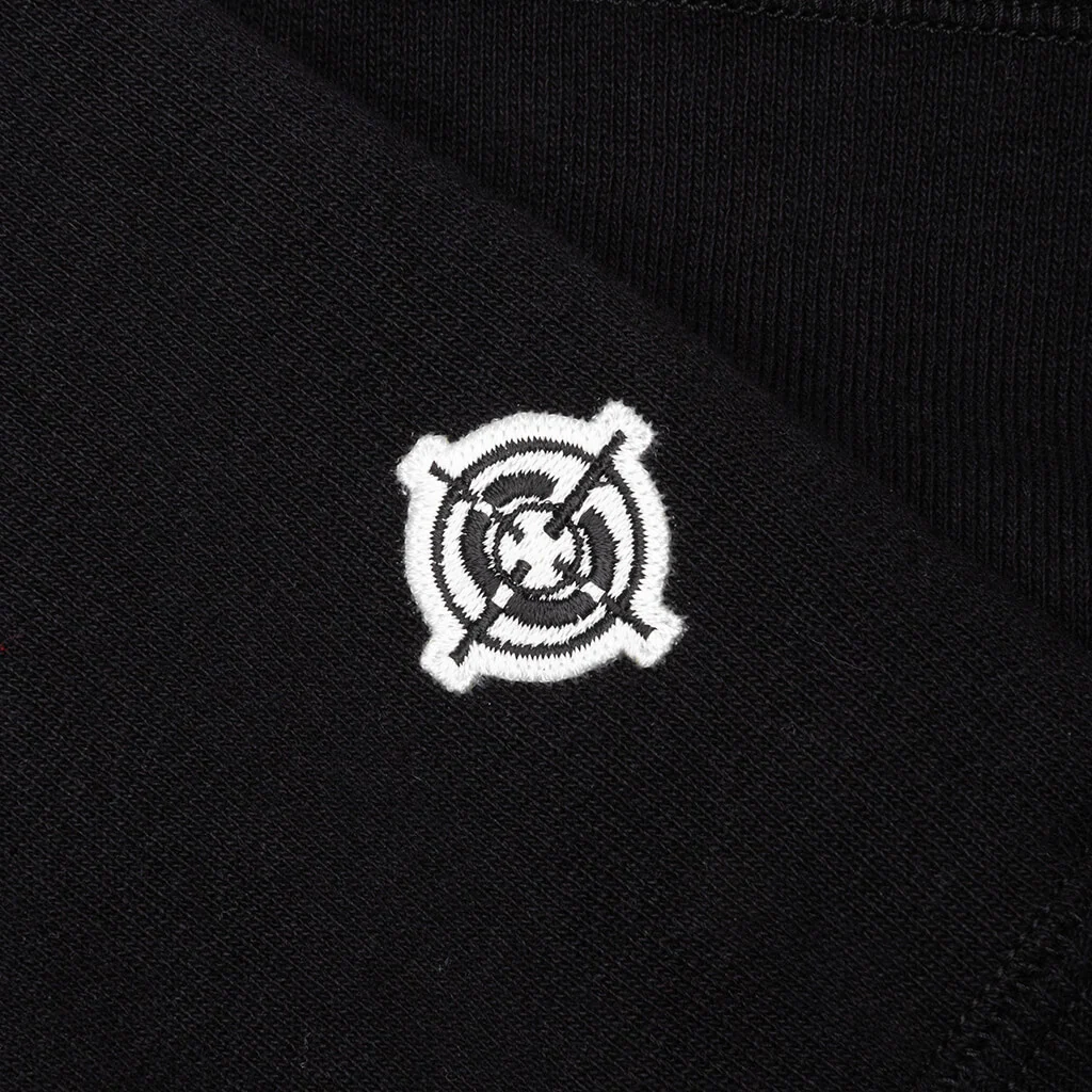 CLF Target Hoodie - Black - Image 4