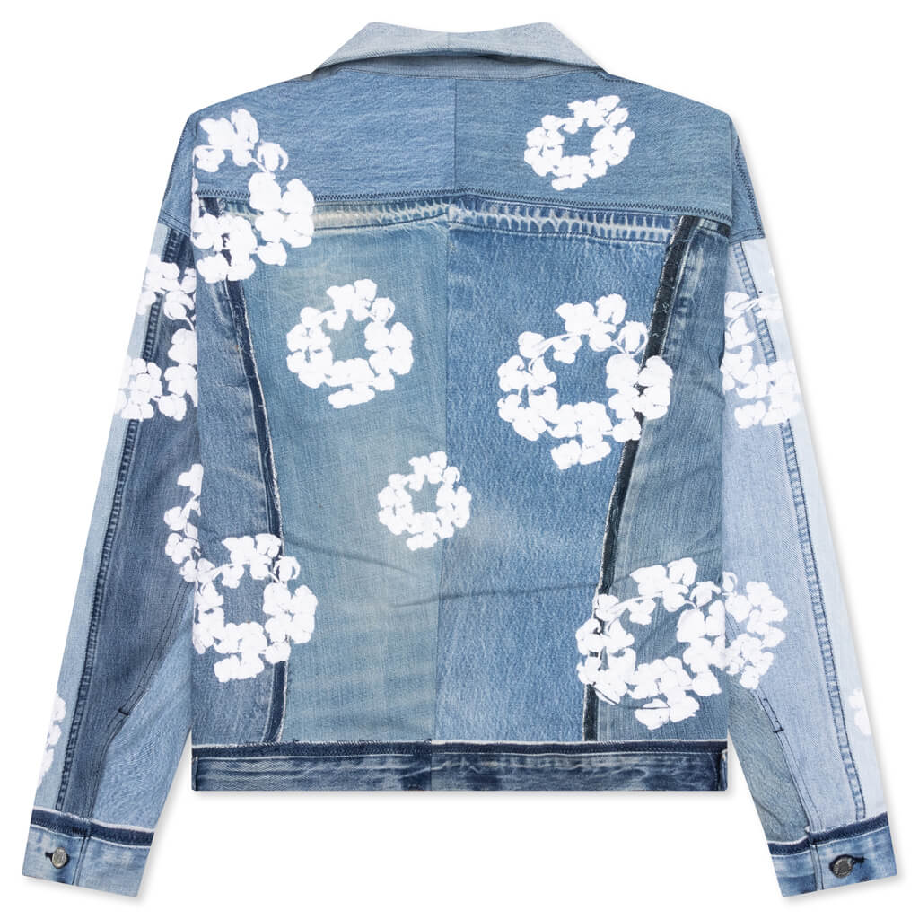 Readymade x Denim Tears CTN Wreath Track Jacket - Blue - Image 6