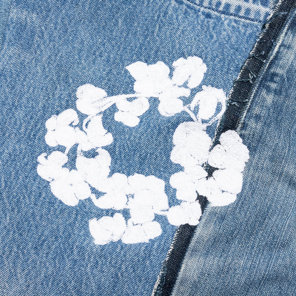 Readymade x Denim Tears CTN Wreath Track Jacket - Blue - Image 7
