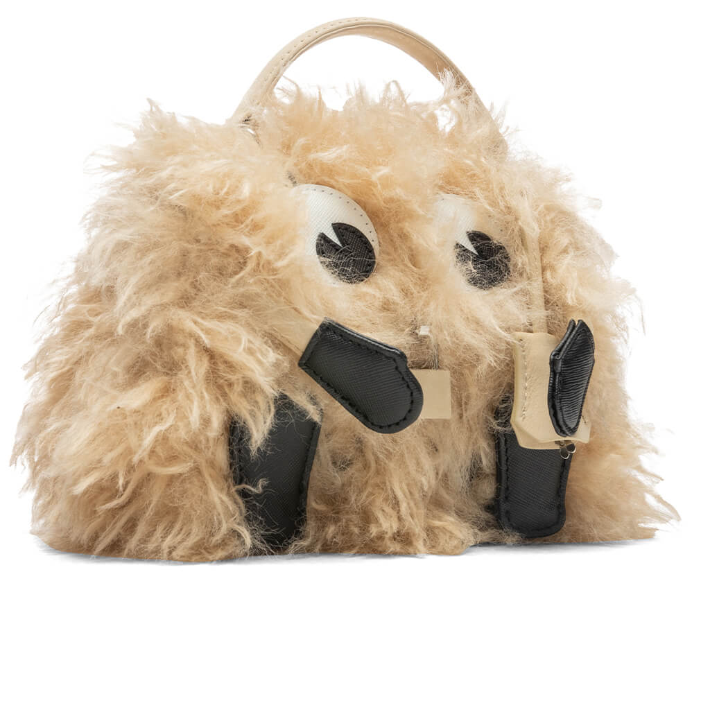 Readymade x Dr. Woo Fur Monster Bag - Tan - Image 2