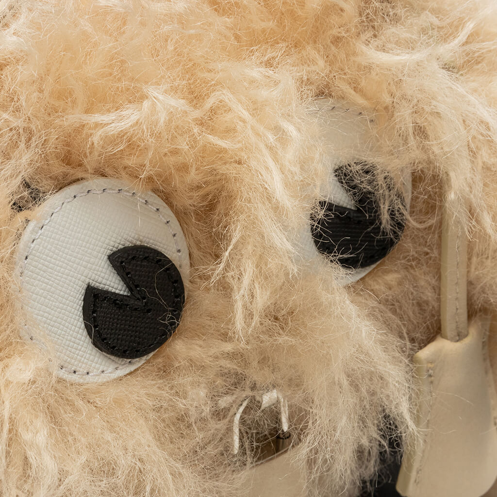 Readymade x Dr. Woo Fur Monster Bag - Tan - Image 4