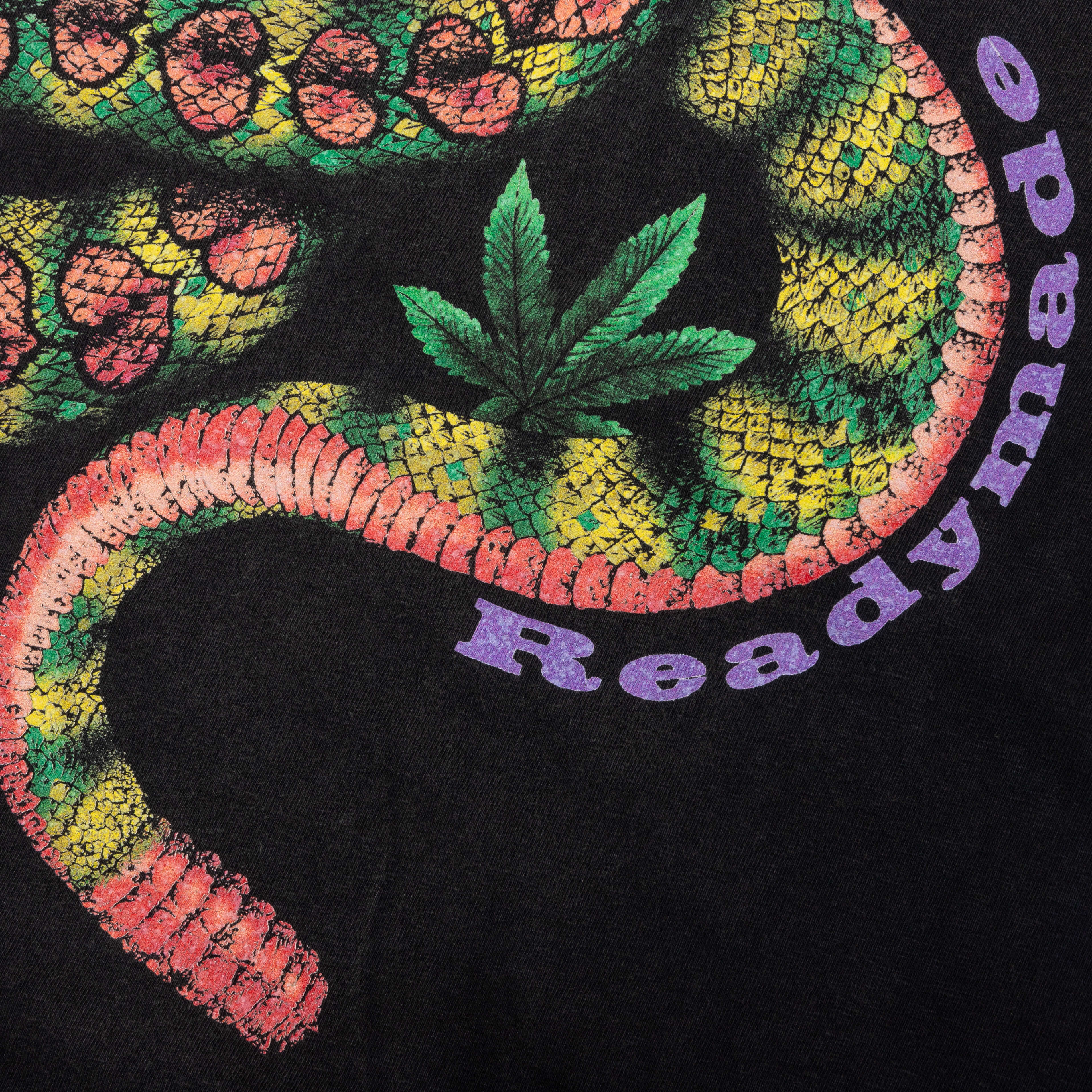 L/S Pocket T-Shirt Snake - Black - Image 5