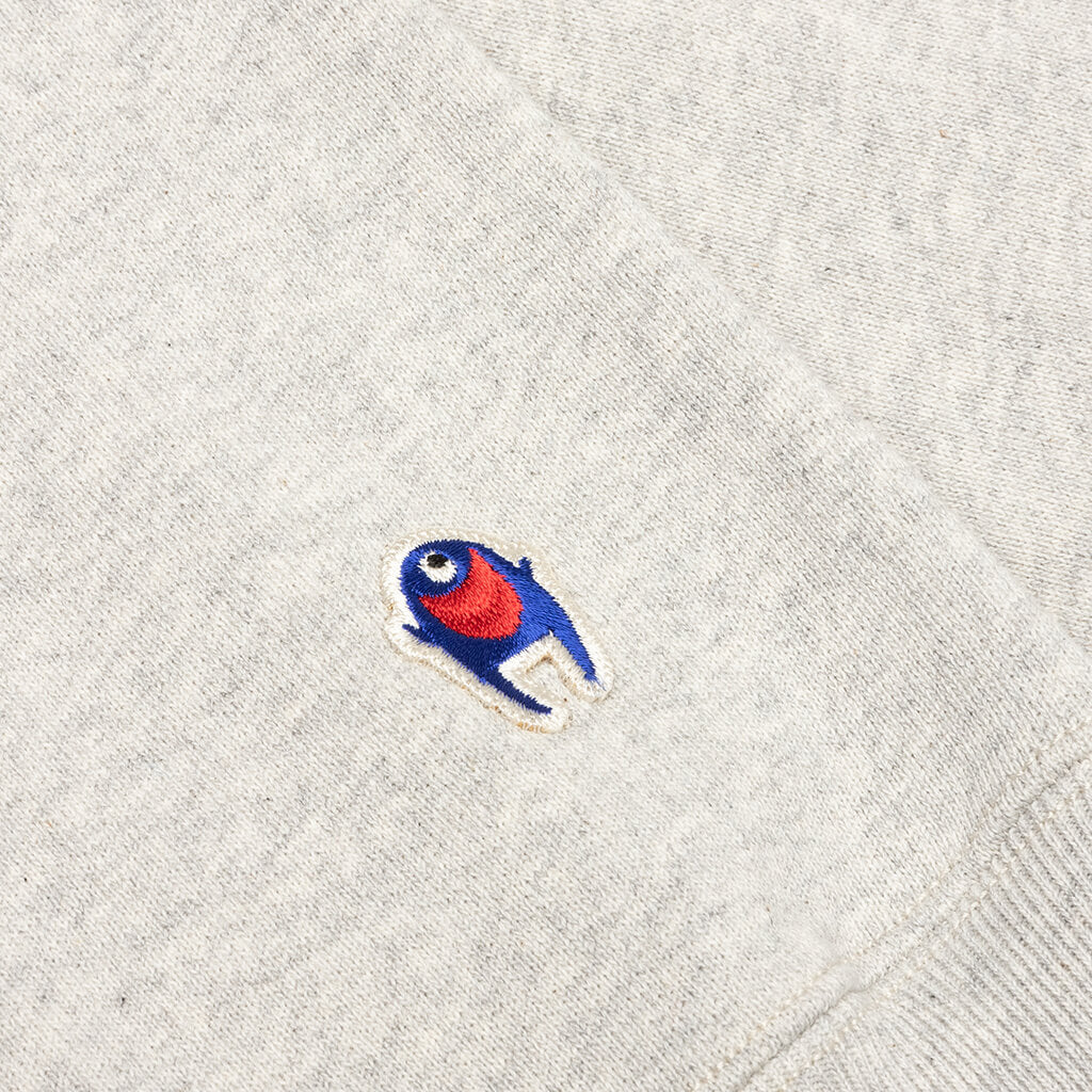 R. Mutt Hoodie w/ Fountain Logo - Grey - Image 3