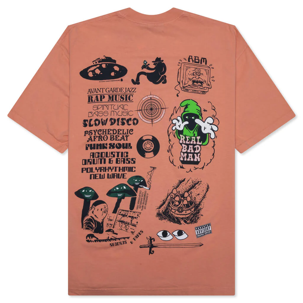 Syncopation S/S Tee - Coral - Image 2