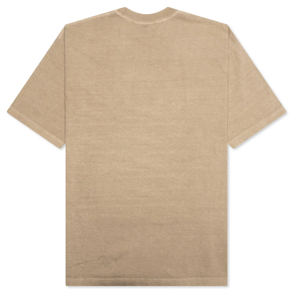 Warning S/S Tee - Beige - Image 2