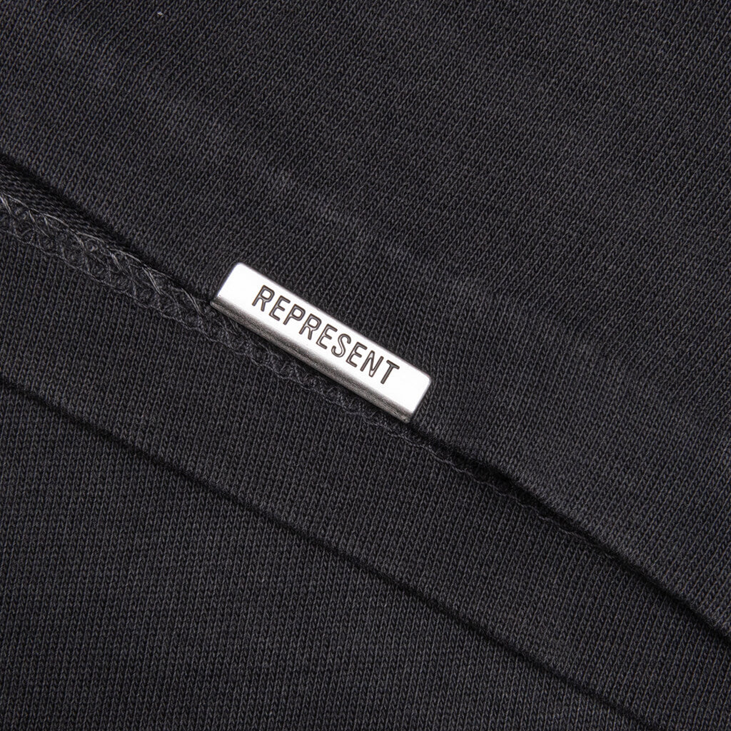 Reborn Long Sleeve T-Shirt - Aged Black - Image 5