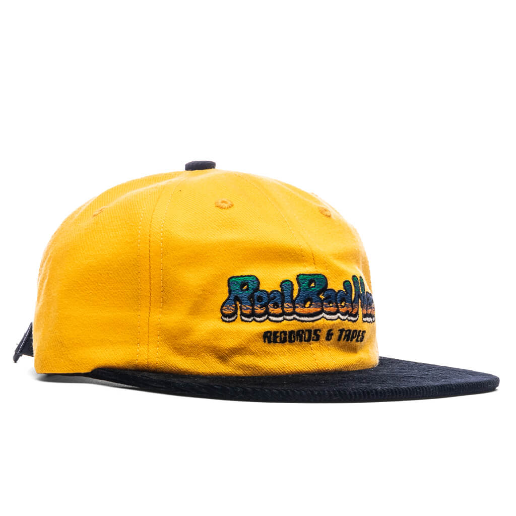 Records & Tapes 6 Panel Cap - Yellow - Image 3