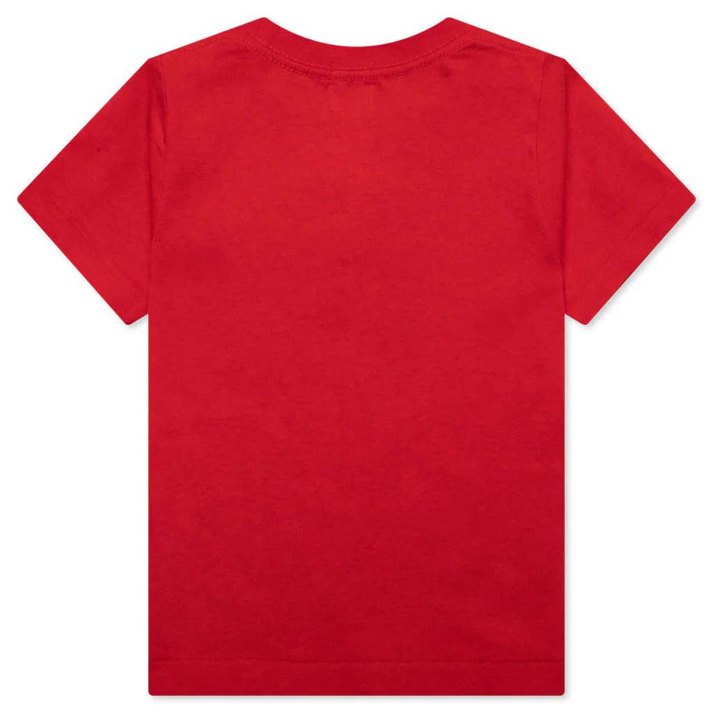 Kids Ape Head Tee - Red - Image 2