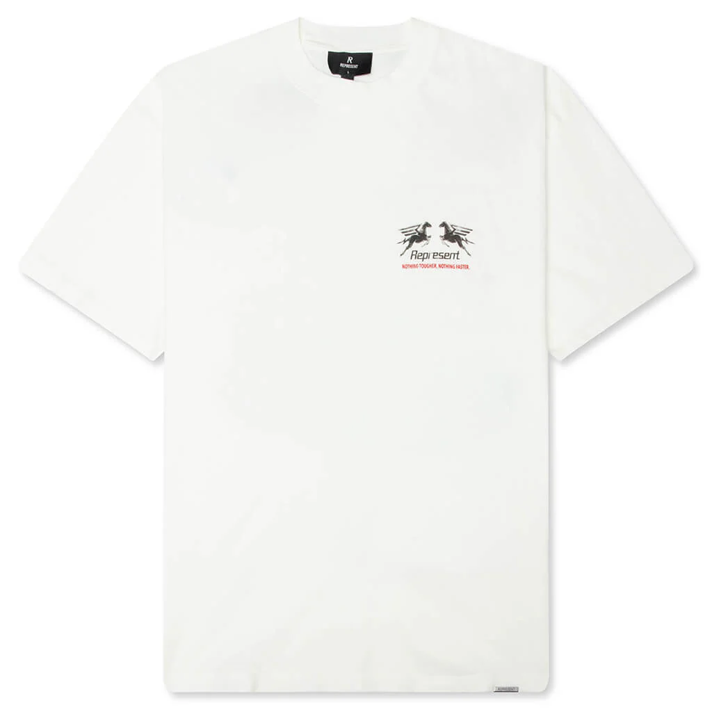 24 Hour Service T-Shirt - Flat White