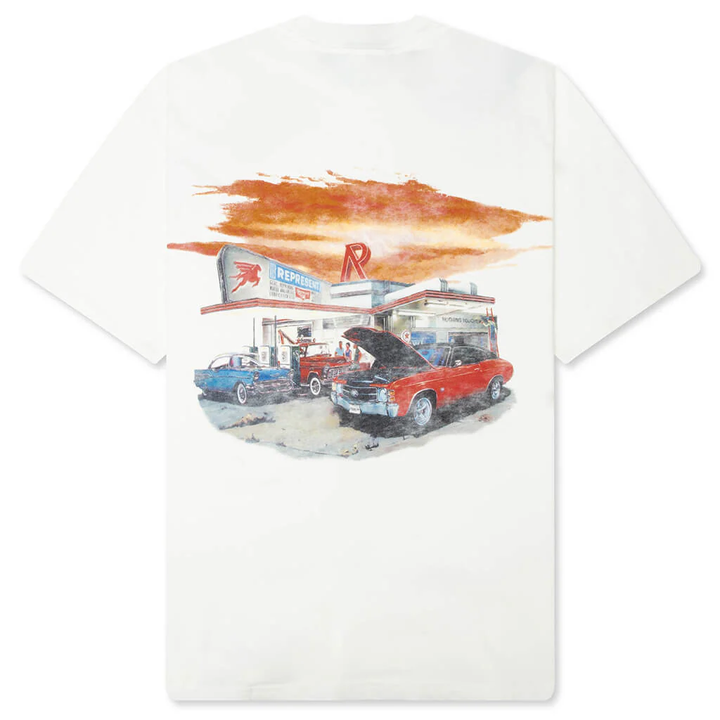 24 Hour Service T-Shirt - Flat White - Image 2