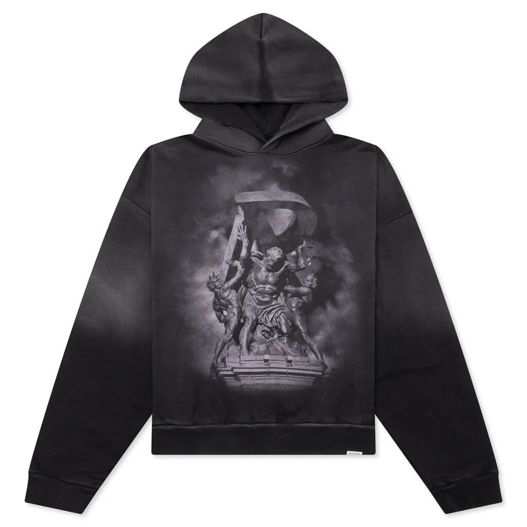 Atlas Hoodie - Stained Black