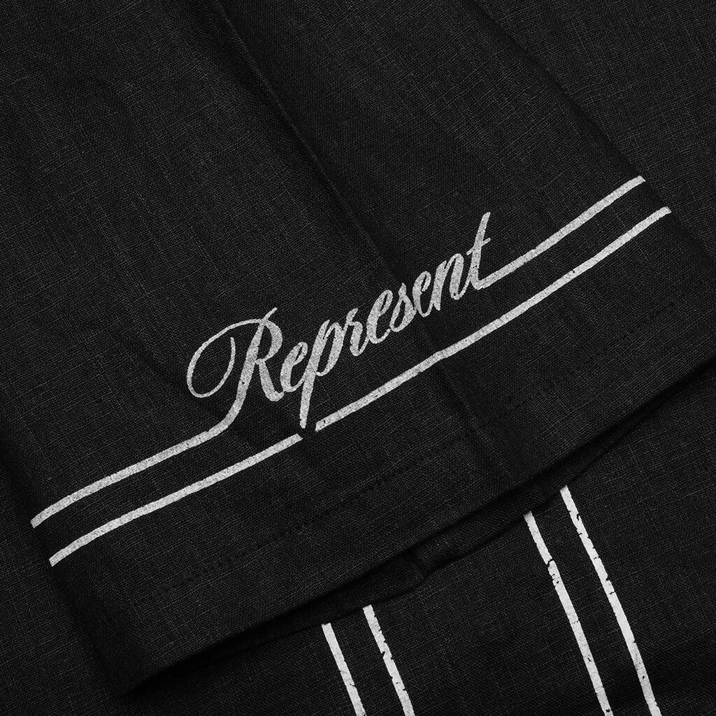 Border Shirt - Jet Black - Image 3