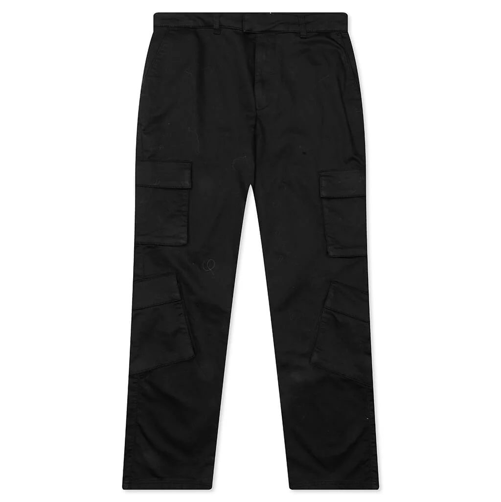 Cargo Pant - Jet Black