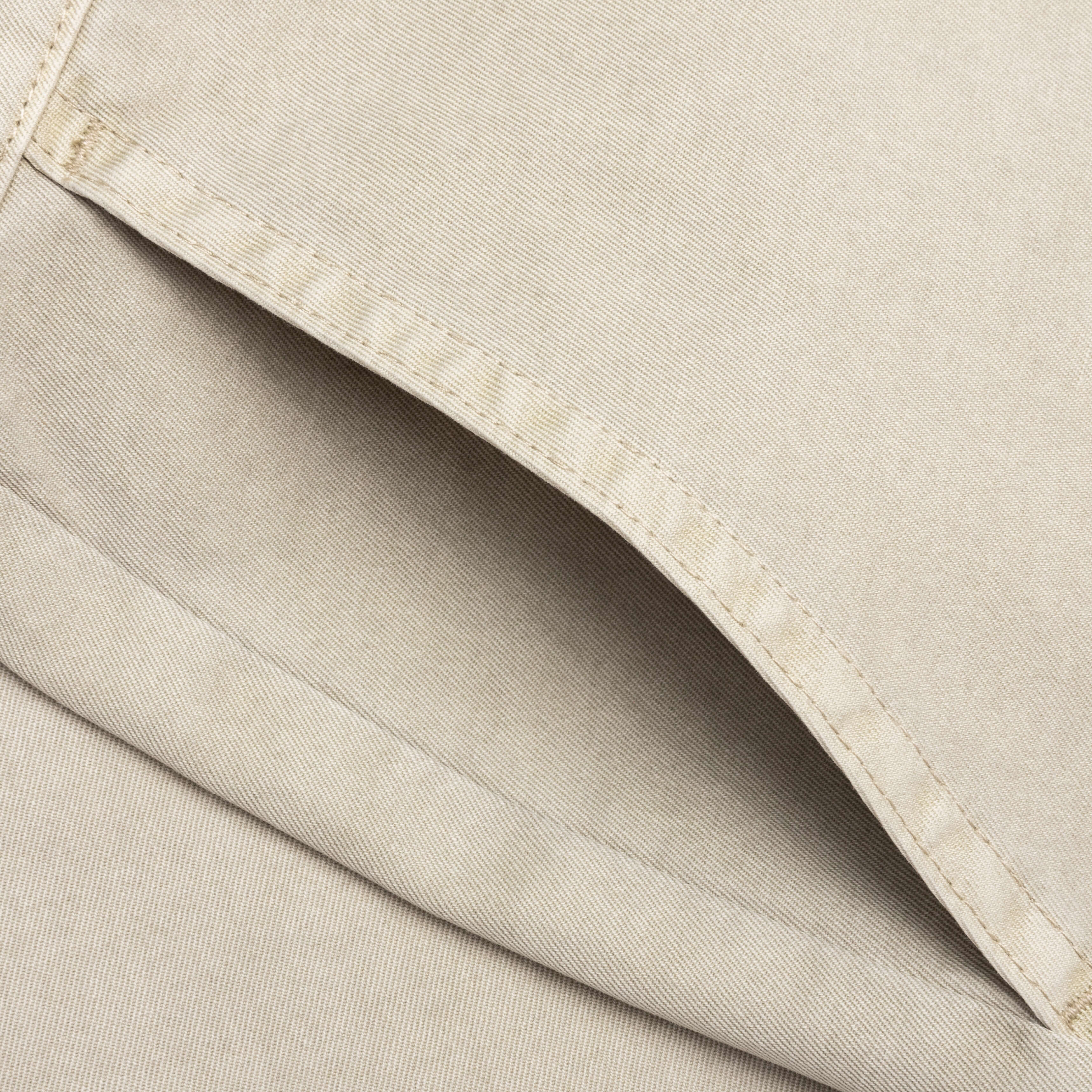Cotton Tailored Short - Beige - Image 3