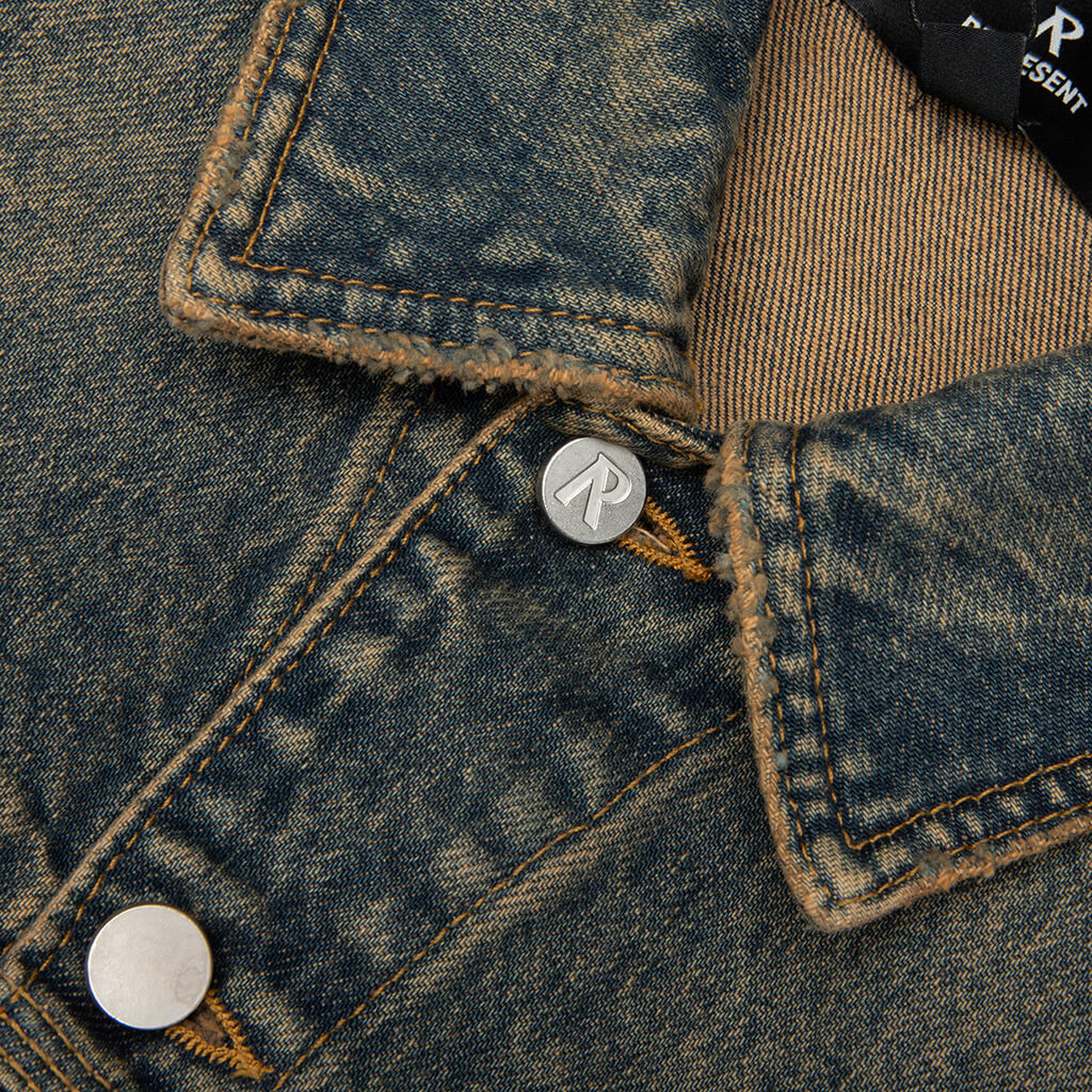 Denim Trucker - Blue Cream - Image 3