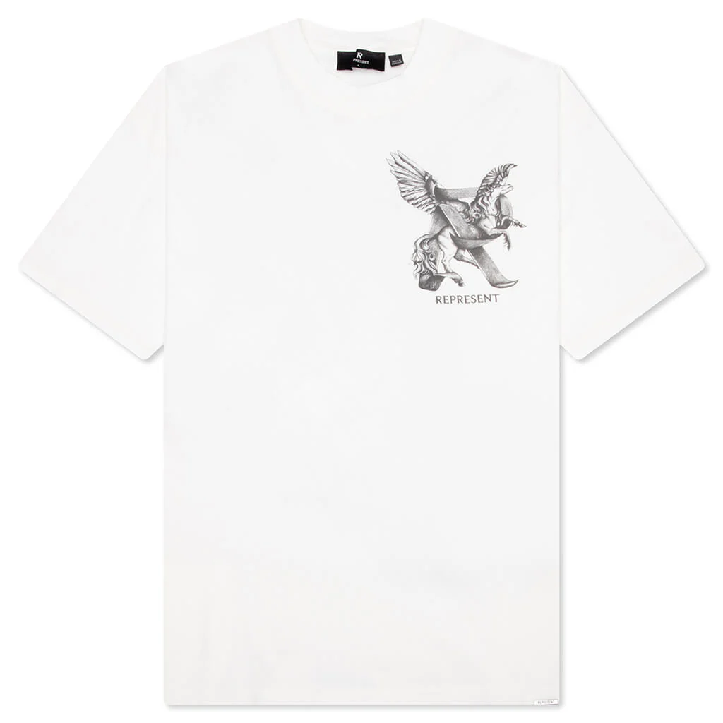 Elegance In Motion T-Shirt - Flat White