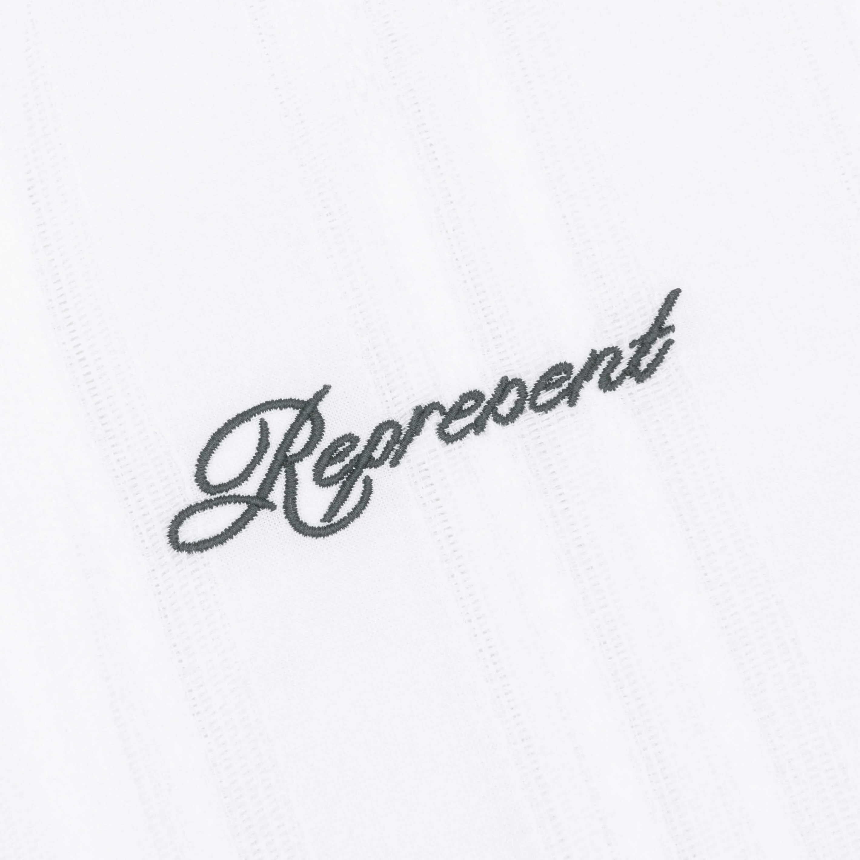 Embroidered Bowling Shirt - Antique White - Image 4