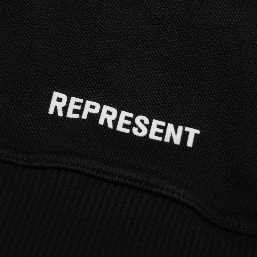 Initial Star Hoodie - Jet Black - Image 5