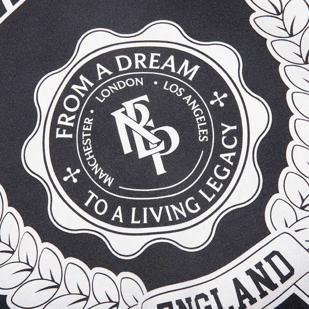 Legacy Crest Hoodie - Stained Black - Image 3