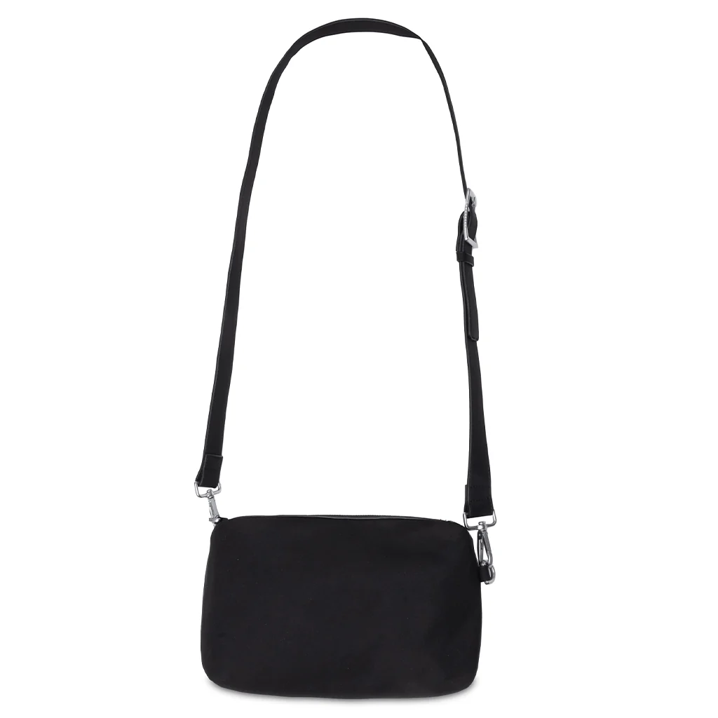 Nylon Messenger Bag - Black - Image 2