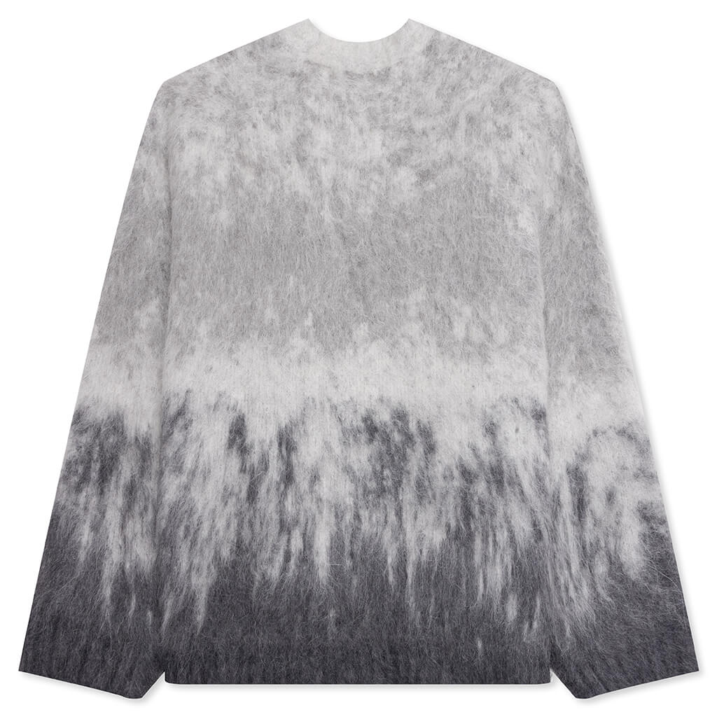 Ombre Knit Sweater - Light Grey - Image 2