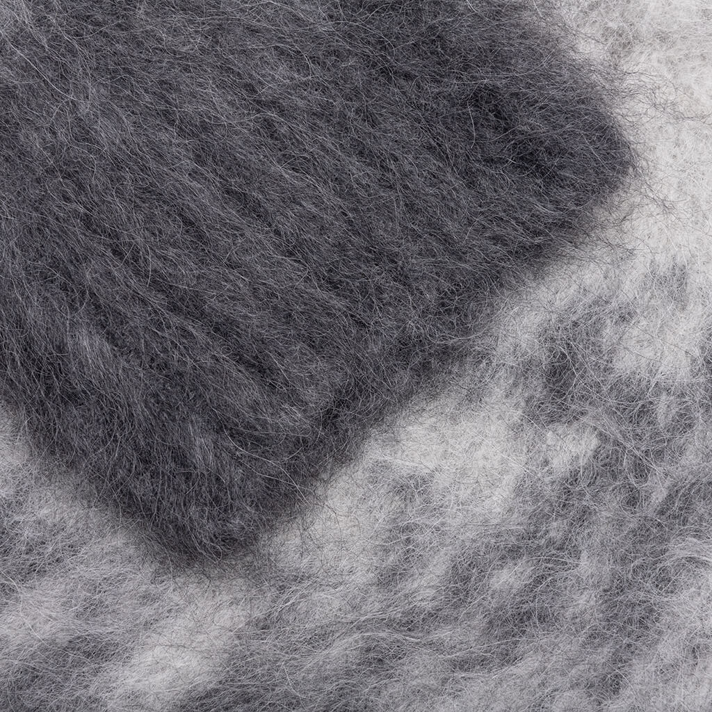 Ombre Knit Sweater - Light Grey - Image 4