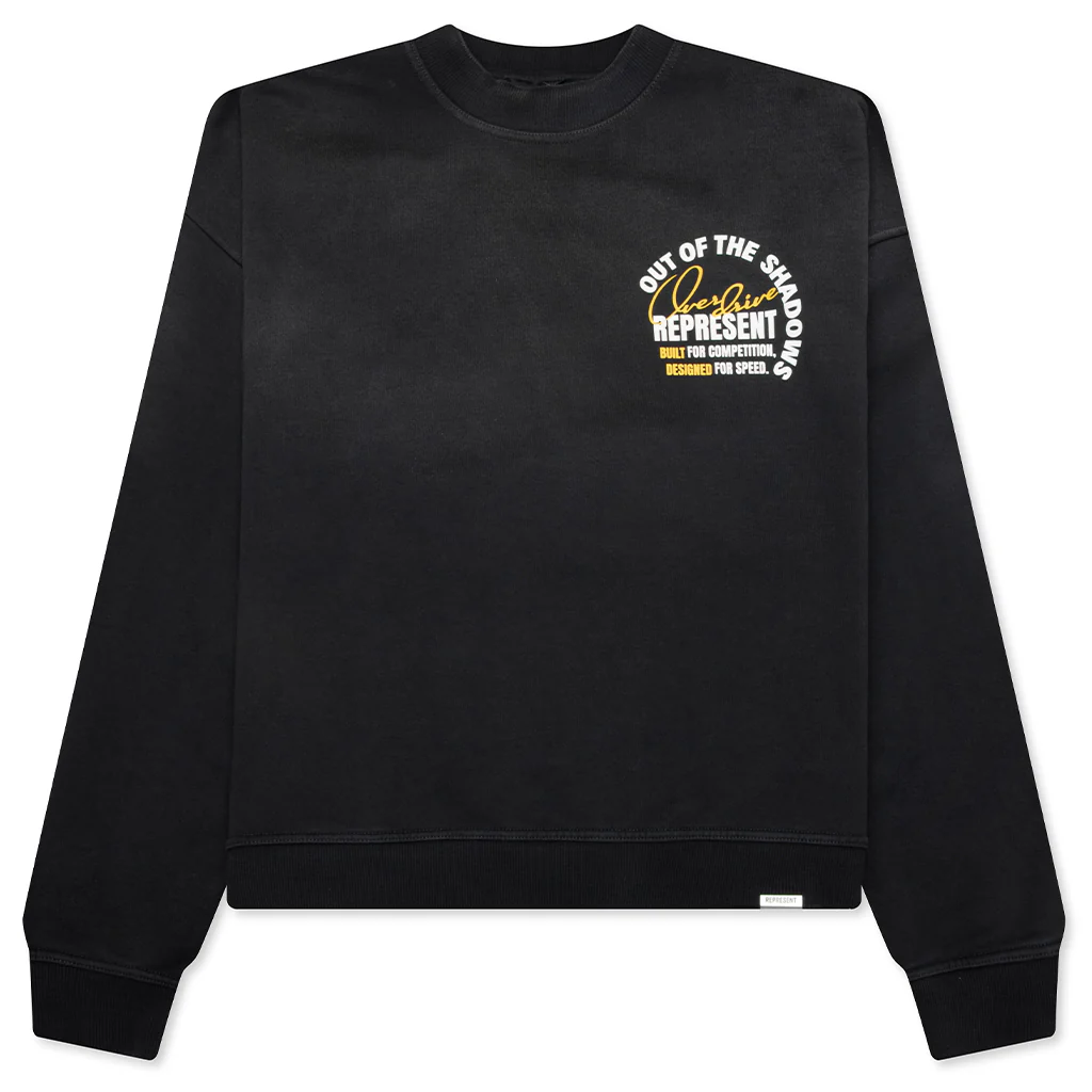 Out Of The Shadows Sweatshirt - Stained Black
